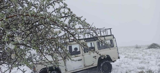 Tekirdağ’da Nisan’ın Ortasında Kar Sürprizi