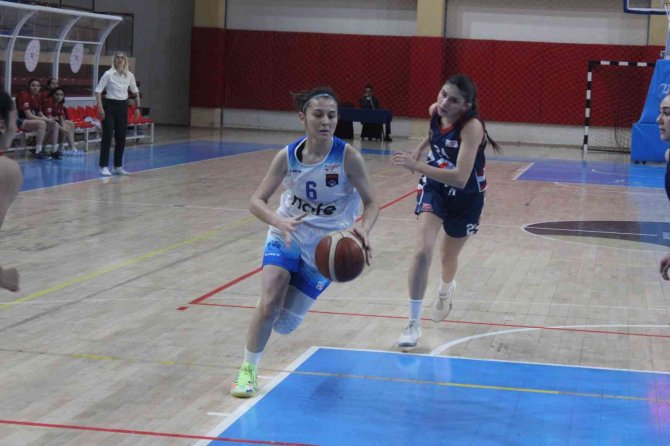 Türkiye Gençler Basketbol Ligi: Düzce Atletik: 66 - Kepez Belediyesi: 47