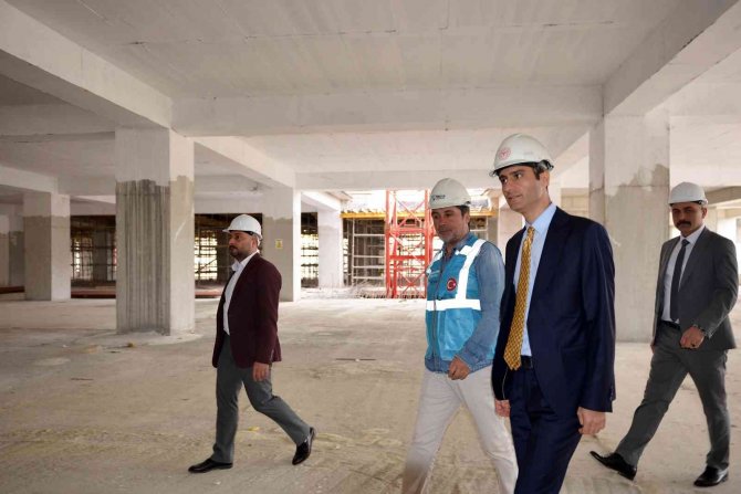 Antalya Şehir Hastanesi İnşaatının Yüzde 48’ Tamamlandı