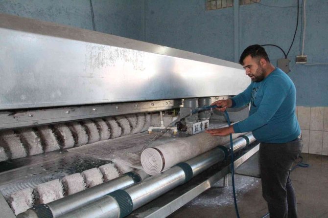 Siirt’te Halı Yıkamacılarda Bayram Yoğunluğu