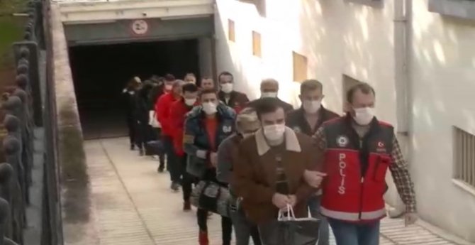Araç Kiralama Operasyonunda 18 Tutuklama