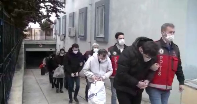 Araç Kiralama Operasyonunda 18 Tutuklama