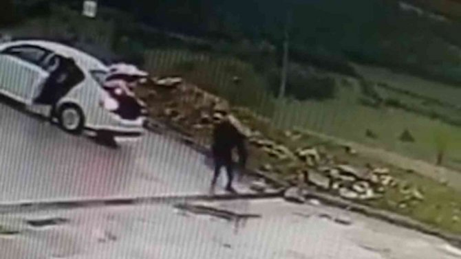 Bursa’daki Mazgal Hırsızlığı Kamerada