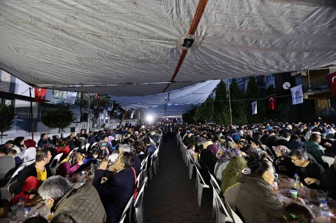 Ramazan Ayının Gönül Sofrası Karaman Mahallesi’nde