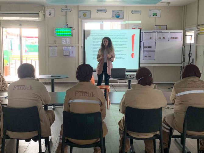 Fabrika Çalışanlarına Sağlıklı Beslenme Anlatıldı