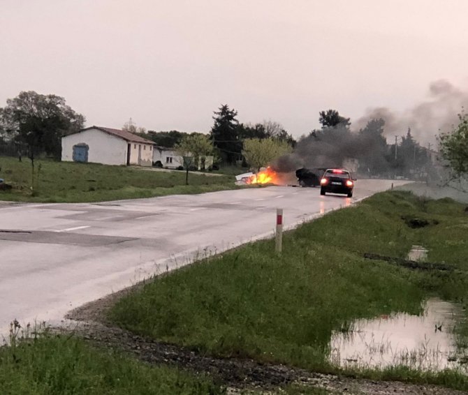 Edirne’de Trafik Kazası: 1 Ölü