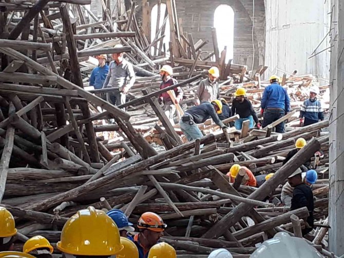Cami İnşaatındaki İskele Çökmesi Sonucu Ölen Mühendisle İlgili Dava Başladı