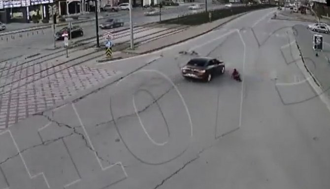 Gaziantep’teki Feci Kazalar Kameraya Yansıdı