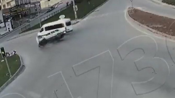 Gaziantep’teki Feci Kazalar Kameraya Yansıdı