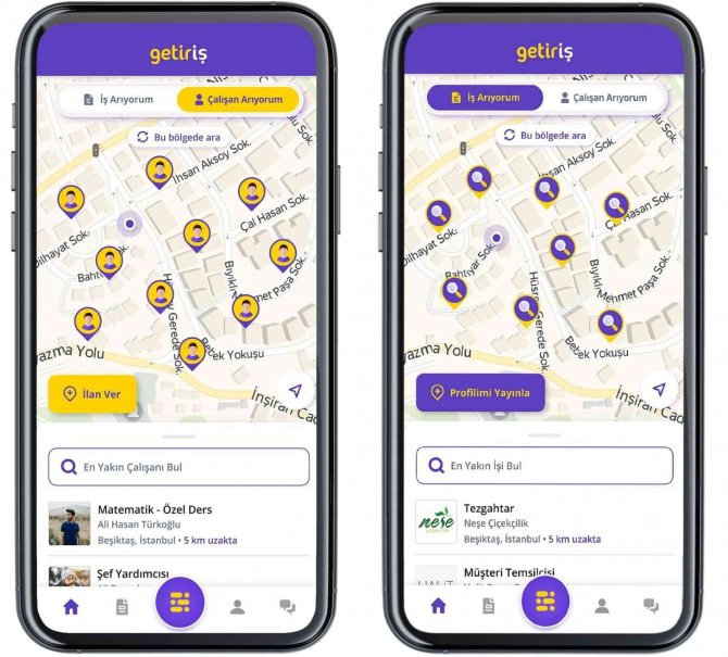 İ̇ş Ve Çalışan Arayanlara Yönelik Getiri̇ş Hizmete Sunuldu