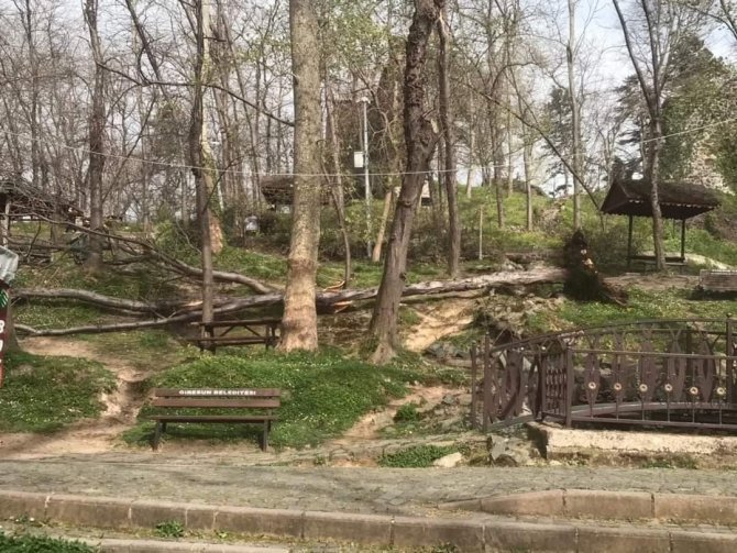 Giresun’da Şiddetli Rüzgar Çatıları Uçurdu, Yangınlara Neden Oldu
