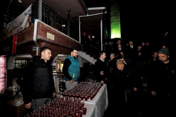 Dünya Birincisi Hafız Muhammed Recep, Yenice Cemaatiyle Buluştu