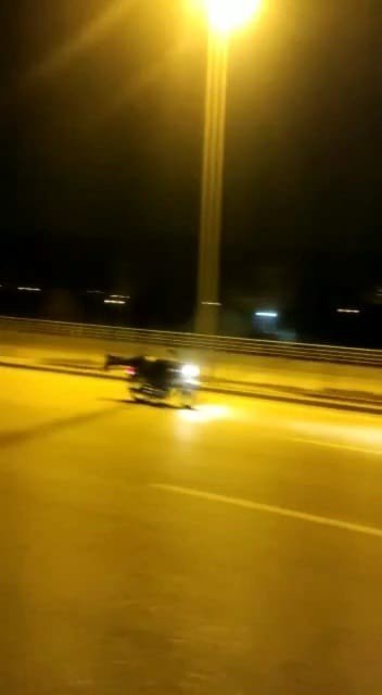 Motosiklet Sürücülerinin Trafikte Tehlikeli Oyunu