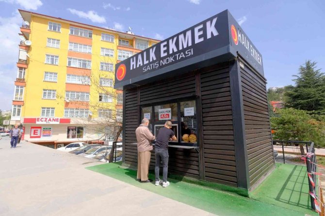 Kastamonu’da Halk Ekmek Satışı Başladı