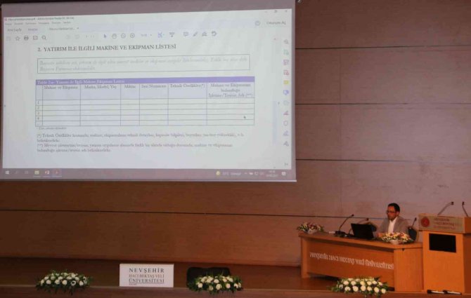 Nevü’de Tkdk Proje Hazırlama Eğitimi Başladı