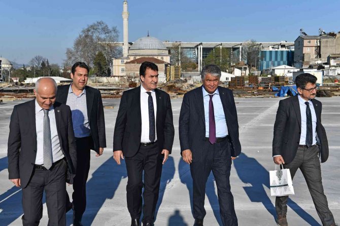 Genel Sekreter Raev İlk Resmi Ziyaretini Osmangazi’ye Yaptı