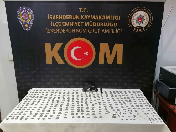 Dörtyol’da Tarihi Eser Operasyonu
