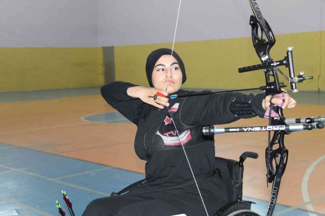 Batmanlı Engelli Sporcu Güney, Türkiye Şampiyonasına Hazır