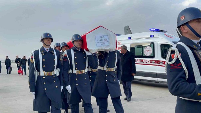 Şehit İnfaz Koruma Memuru Cengiz Yiğit İçin Ağrı’da Tören Düzenlendi