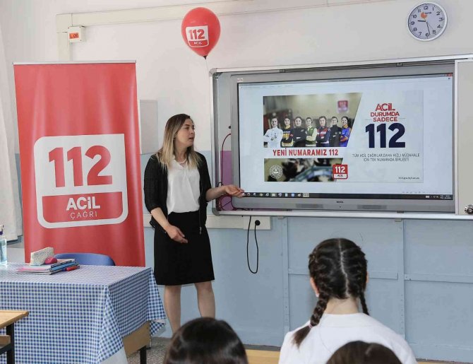 Çorum’da 90 Bin Öğrenciye Eş Zamanlı 112 Eğitimi