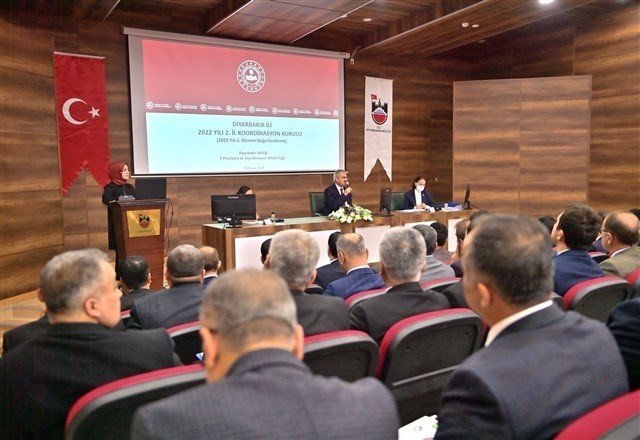 Diyarbakır’da İ̇l Koordinasyon Kurulu Toplantısı Yapıldı
