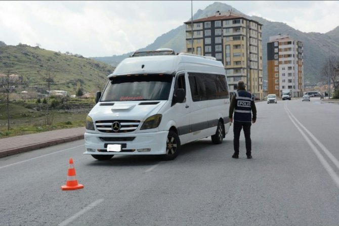 Kayseri’de 31 Araca 56 Bin Tl Ceza Uygulandı