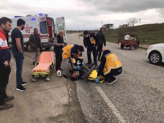Kırklareli’de Feci Kaza: 2 Kişi Yola Savruldu