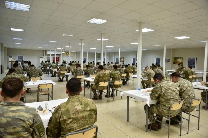 Kolordu Komutanı Tokel Suriye Sınırında