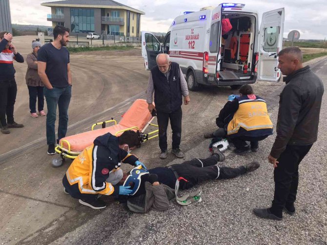 Kırklareli’de Feci Kaza: 2 Kişi Yola Savruldu