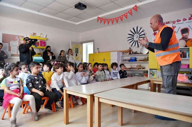 Konyaaltı’nda Yangın Eğitimi