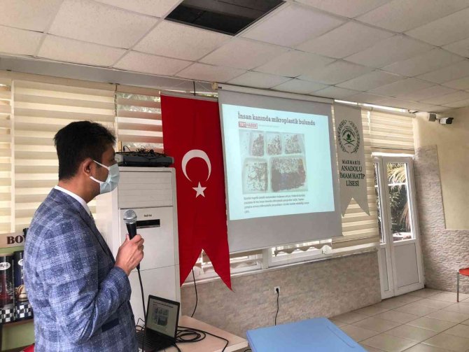 Marmaris Anadolu İ̇mam Hatip Lisesi, Deniz Kirliliğini Önlemek İçin Konferans Düzenledi