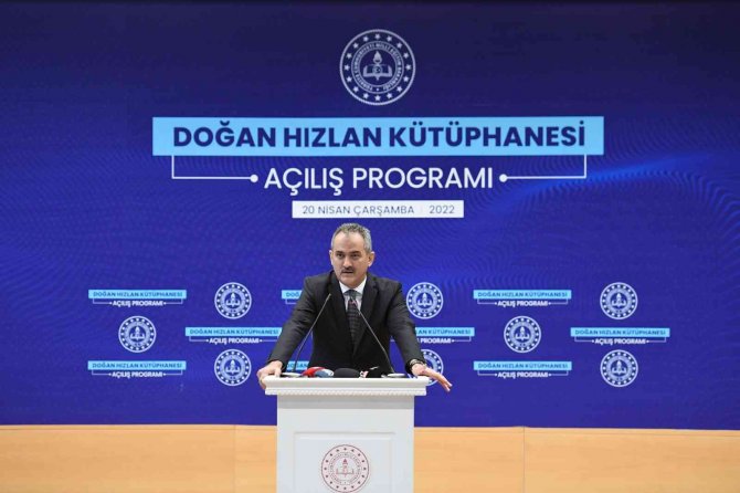 Milli Eğitim Bakanı Özer: “Türkiye’de 81 İlde 922 İlçede Kütüphanesi Olmayan Tek Bir Okul Kalmadı”