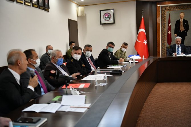 Orman Yangınlarıyla Mücadele Komisyonu Toplandı
