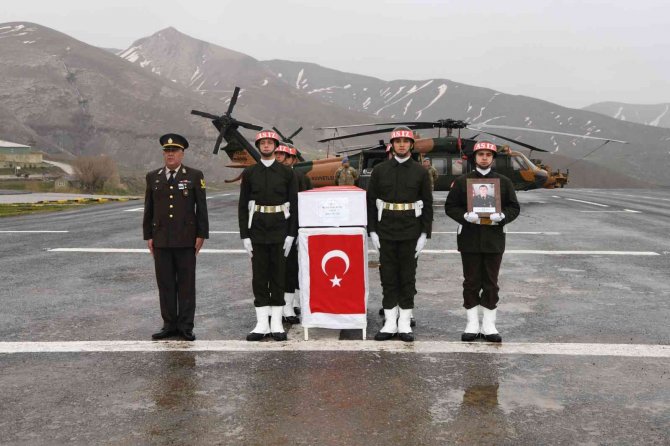 ‘Pençe-kilit’ Operasyonu Şehidine Uğurlama Töreni