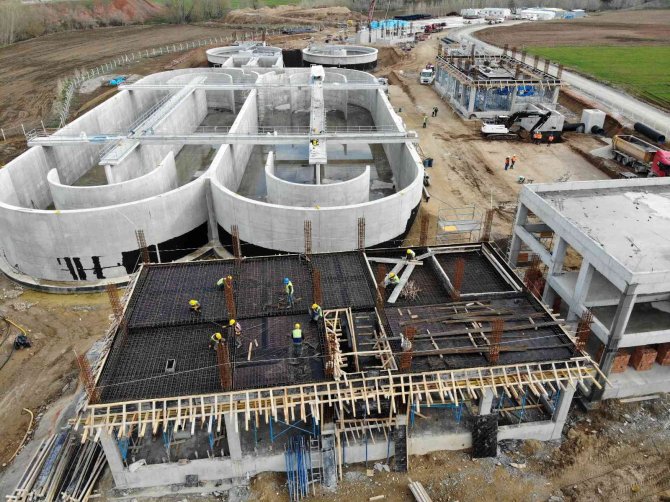 Sorgun Atık Su Arıtma Tesisi İnşaatının Yüzde 80’i Tamamlandı