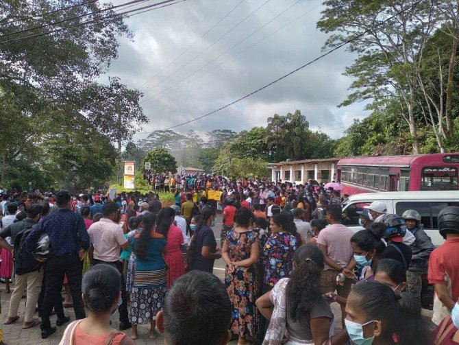 Sri Lanka’da Polis Göstericilere Gerçek Mermiyle Müdahale Etti: 1 Ölü, 12 Yaralı