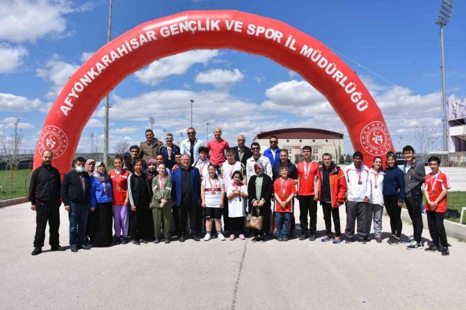 Afyonkarahisar’da Özel Sporcular Atletizm Müsabakaları Sona Erdi
