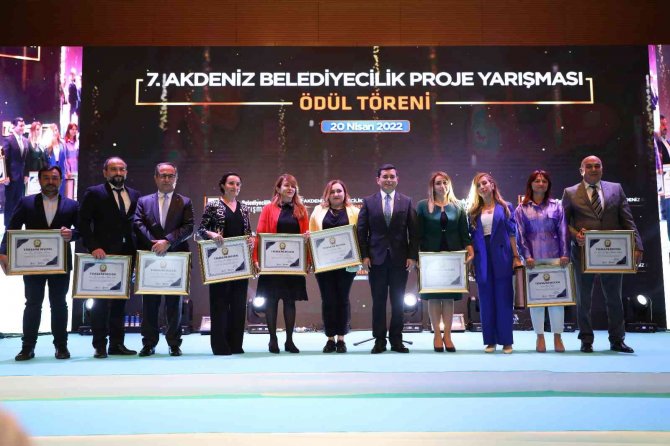 Akdeniz Belediyelerinin Yarışında Alanya Belediyesi 2 Ödül Birden Aldı