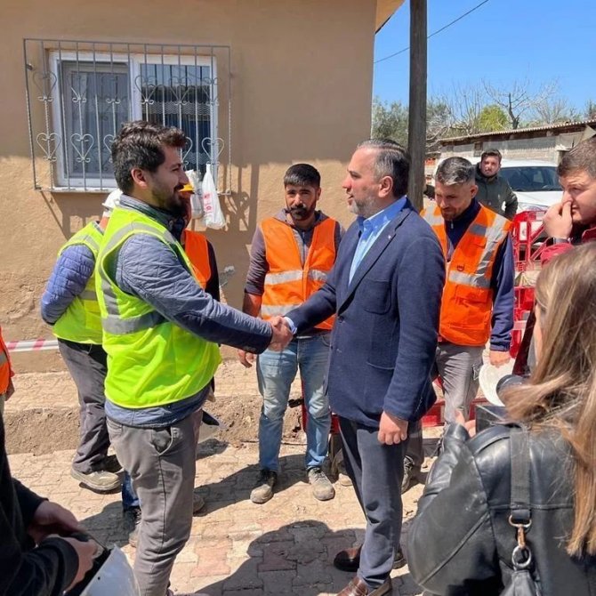 Aksakal Mahallesi Doğalgazına Kavuşuyor