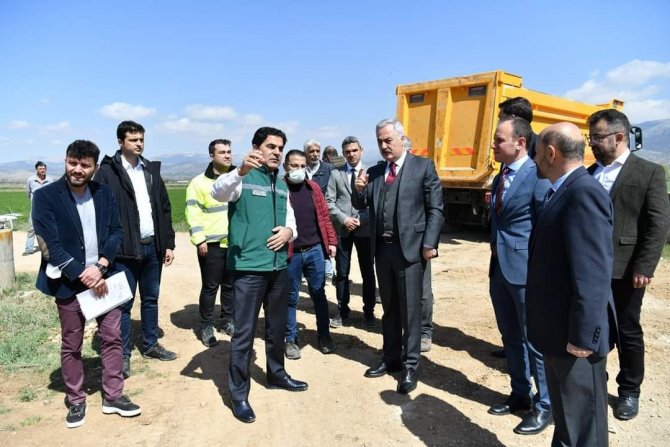 Atabey Ovası Sulama Sistemi Yenileniyor