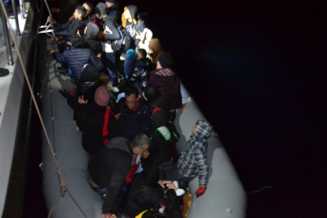 Aydın’da 28 Düzensiz Göçmen Kurtarıldı