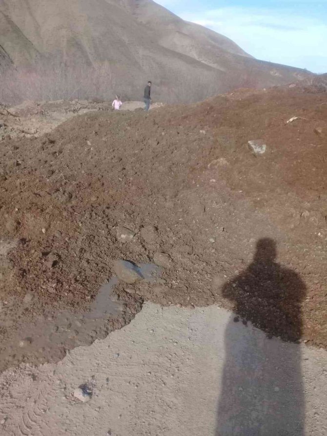 Bingöl’de Heyelan