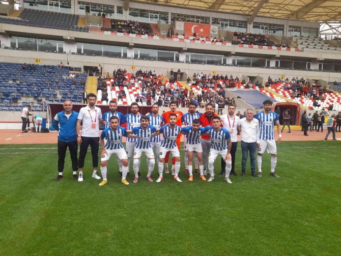 Bölgesel Amatör Lig 3.bölge Play-off: Talasgücü Belediyespor: 1- Arguvan Belediyespor: 2