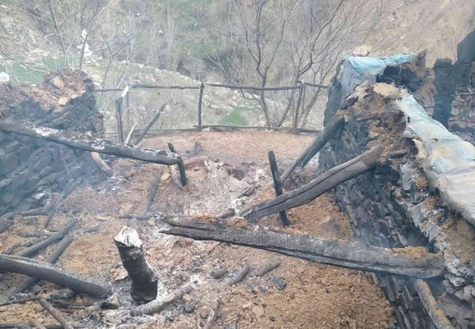 Kulp’ta Ahır Yangını: 76 Hayvan Telef Oldu
