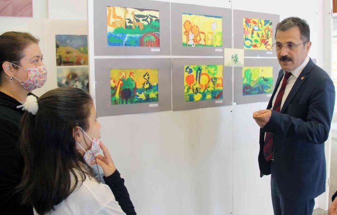 Mskü ‘Çocuk Atölye Günleri Çalıştayı’ Sergisi Açıldı