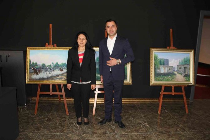 Malazgirt’te Resim Sergisi Açıldı