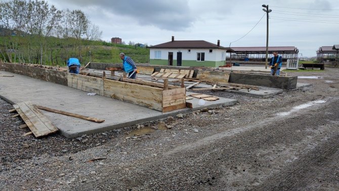 Ünye’de Hayvan Pazarı Yenileniyor