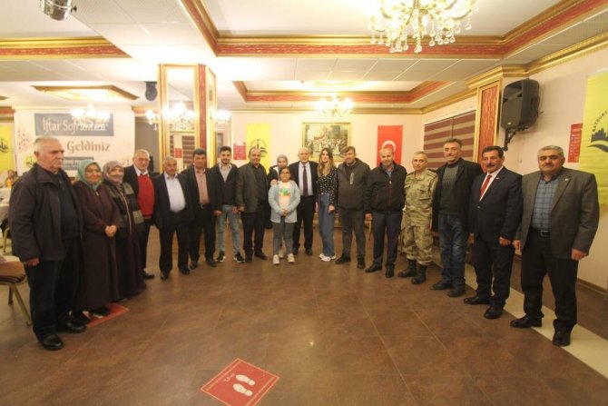 Şehit Aileleri İle Gaziler Onuruna İftar Verildi