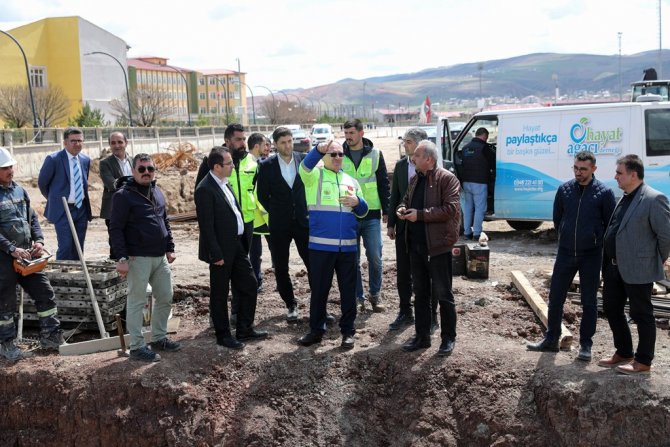 Stadyum Yanı Üst Geçit Ve Bağlantı Yolu Projesi Devam Ediyor