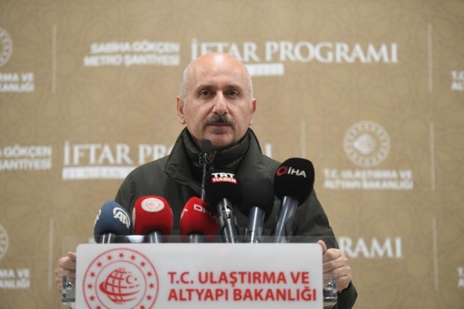 Bakan Karaismailoğlu: “Sabiha Gökçen Havalimanı Metro Hattını En Geç Ağustos Ayında Hizmete Açacağız”